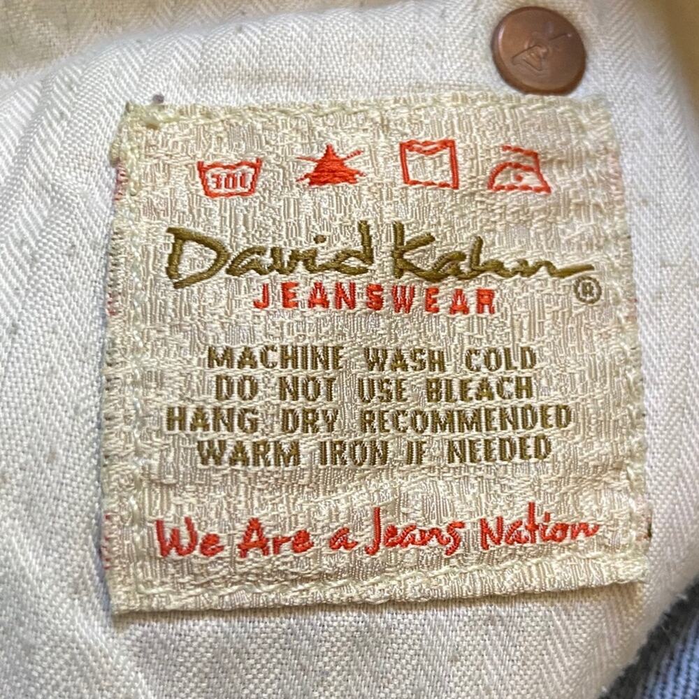 David Kahn Lauren Dark Wash Jeans Women's Size 6 - Picture 5 of 7
